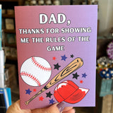 Baseball - Father's Day Card