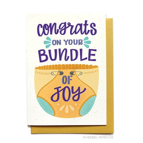 Baby Card - Bundle Of Joy