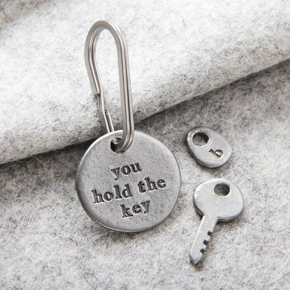 You Hold The Key Keychain
