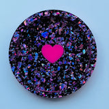 Pink Glitter Ring Dish by Liberty
