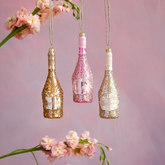 Champagne Ornaments