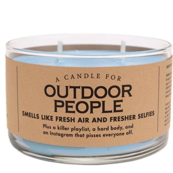 A Candle for Outdoor People